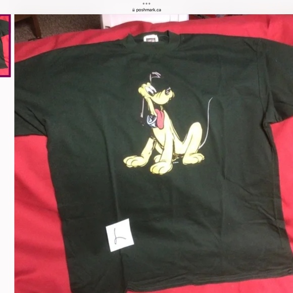 Vintage PLUTO Disney tshirt - Picture 1 of 2